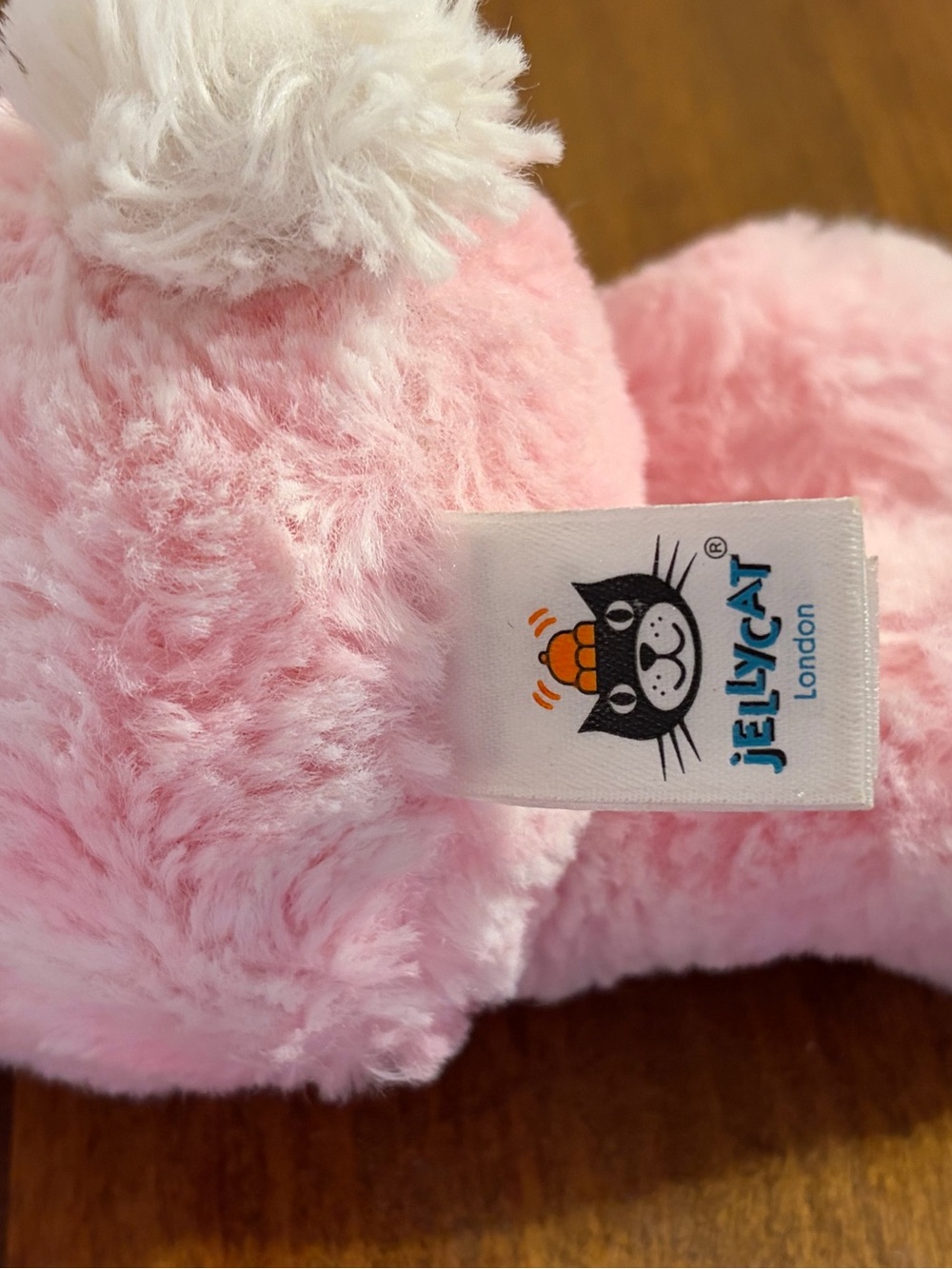 Retired Jellycat Peony Bashful Bunny - Picture 4 of 4